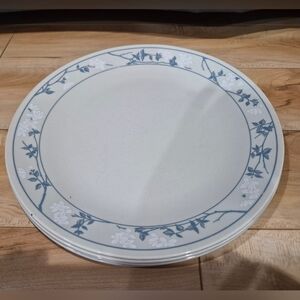 4 Corelle First of Spring dinner plates